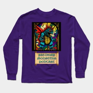 Stained Glass Kaiju Long Sleeve T-Shirt